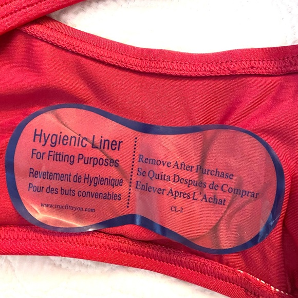 CALVIN KLIEN Belted Rosebud Shimmer Swimsuit - Picture 12 of 14